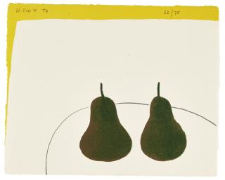 William Scott, R.A. - Dark Pears 