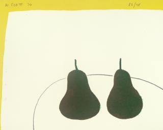 William Scott R.A. - Dark Pears