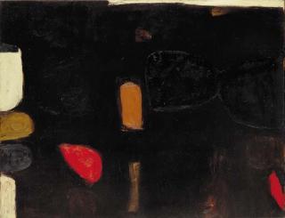 William Scott, R.A. - Feed the Flame