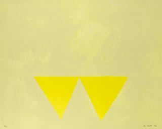 William Scott R.A. - First Triangles, From \'A Poem For Alexander\'