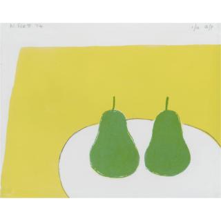 William Scott, R.A. - Green Pears