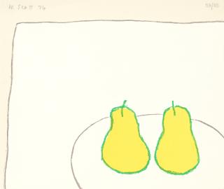 William Scott R.A. - Lemon Pears