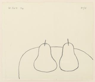 William Scott R.A. - Linear Pears