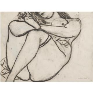 William Scott, R.A. - Nude