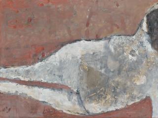 William Scott, R.A. - Reclining Nude