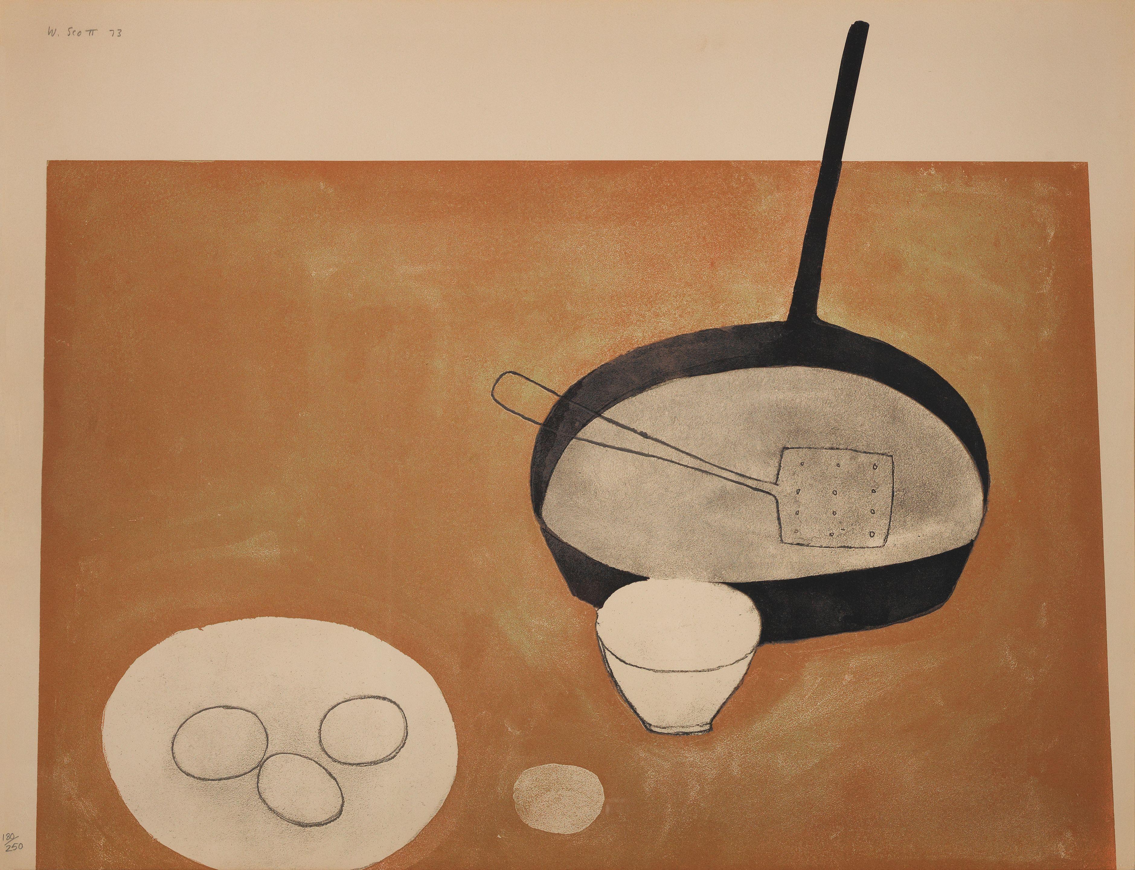 William Scott R.A. - Still Life