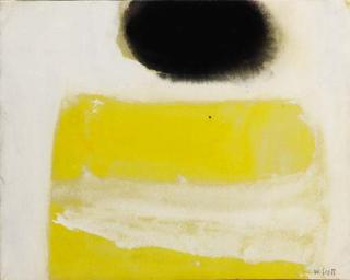 William Scott, R.A. - Untitled Yellow