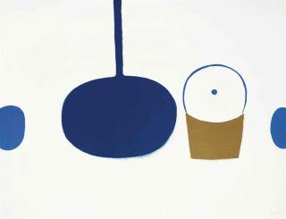 William Scott - Composition from Thirty-Five Artists