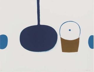 William Scott - Composition, from Thirty-five Artists