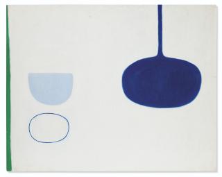 William Scott - Still Life, Green Edge