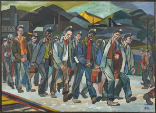 William Sharp - The Miners\' March