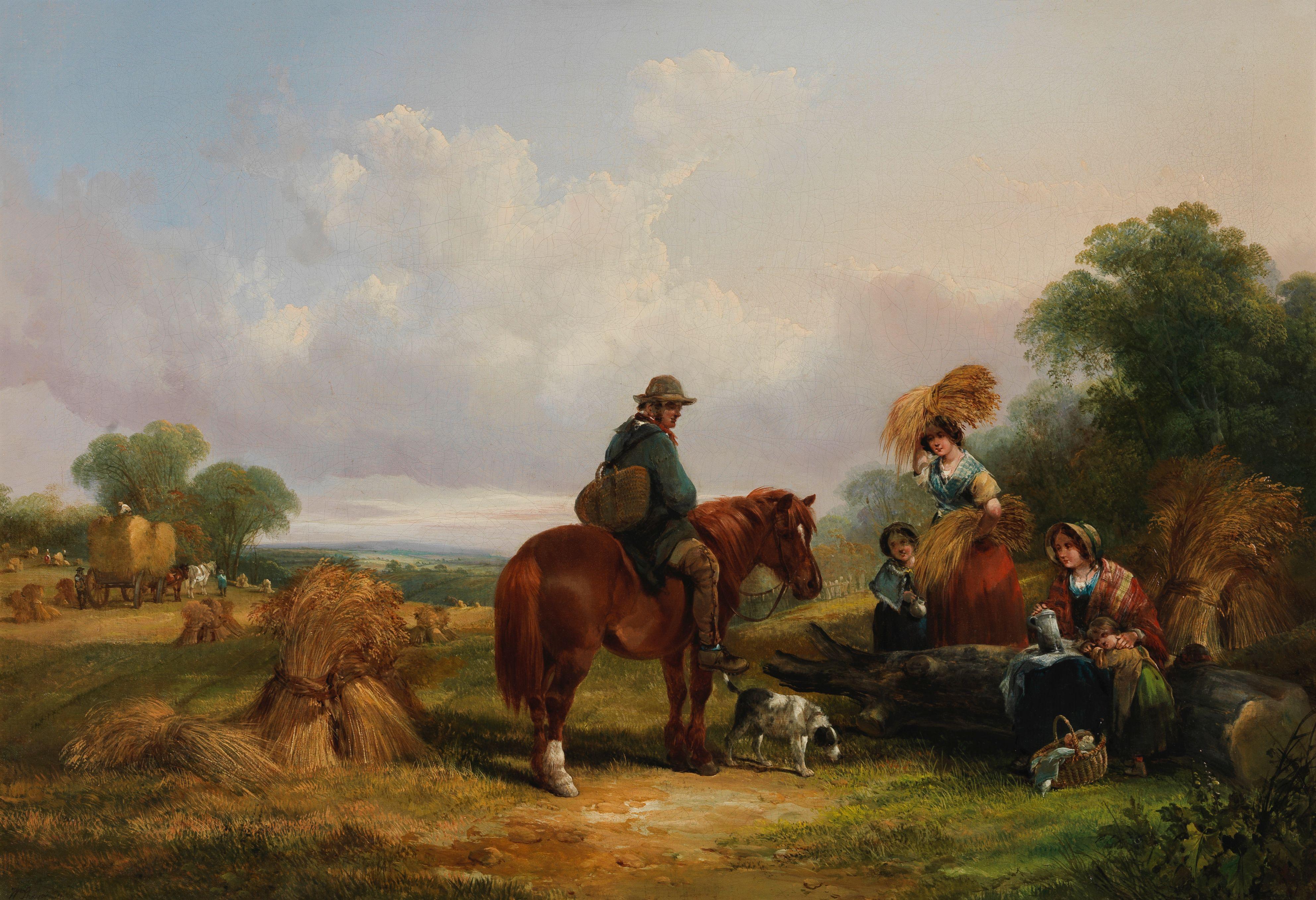 William Shayer, Snr. - Harvest picnic