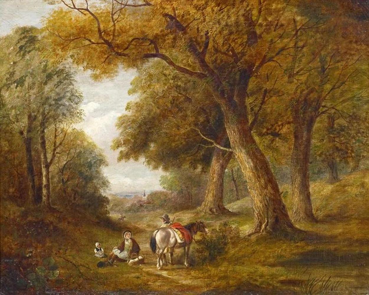 William Shayer - Rast im Wald