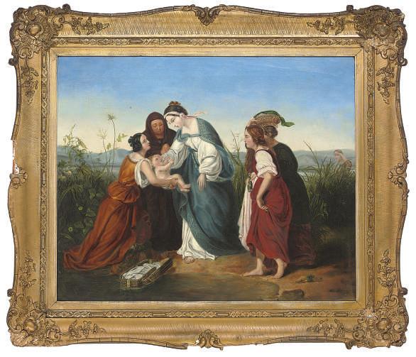 William Sidney Morrish - The finding of Moses