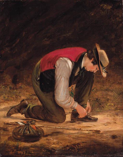 William Sidney Mount - The Young Traveler