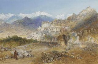 William Simpson - Leh, the capital of Tibet [Kashmir]