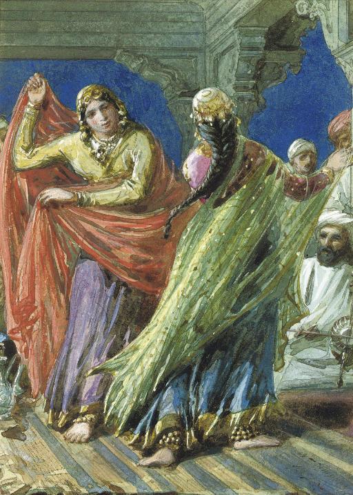 William Simpson - Shalimar Gardens. Cashmere.