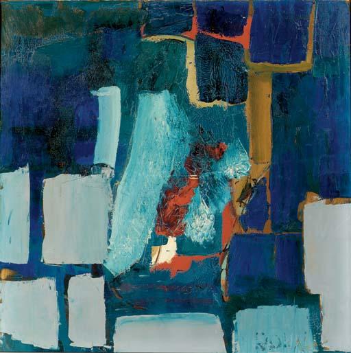 William Smith-Ronald - Blue Painting