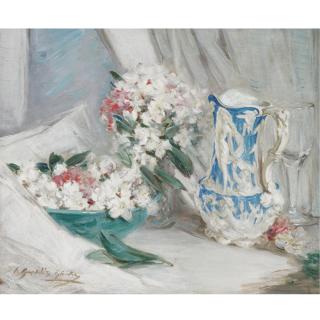 William Somerville Shanks - Still Life With A Blue Jug