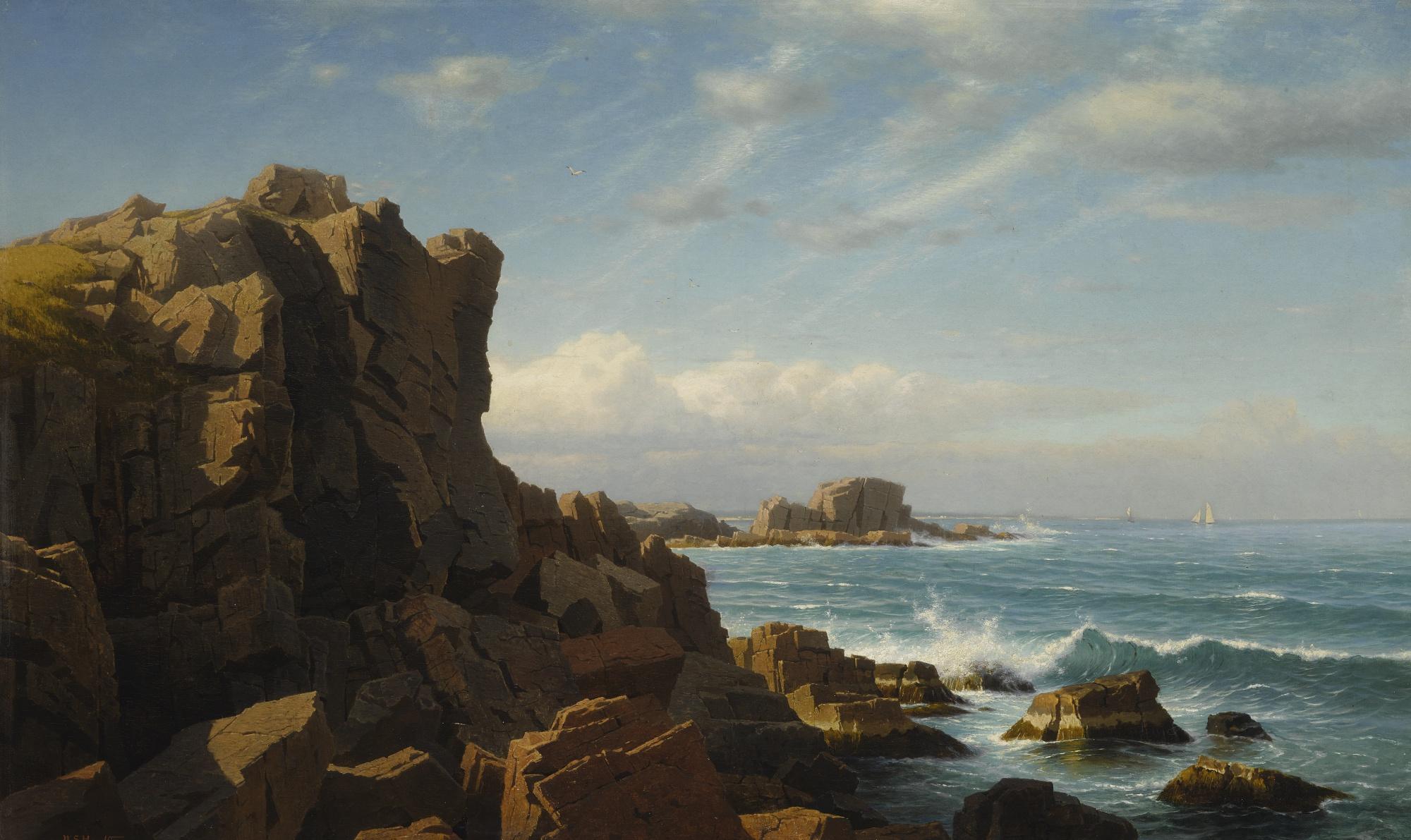 William Stanley Haseltine - Nahant Rocks