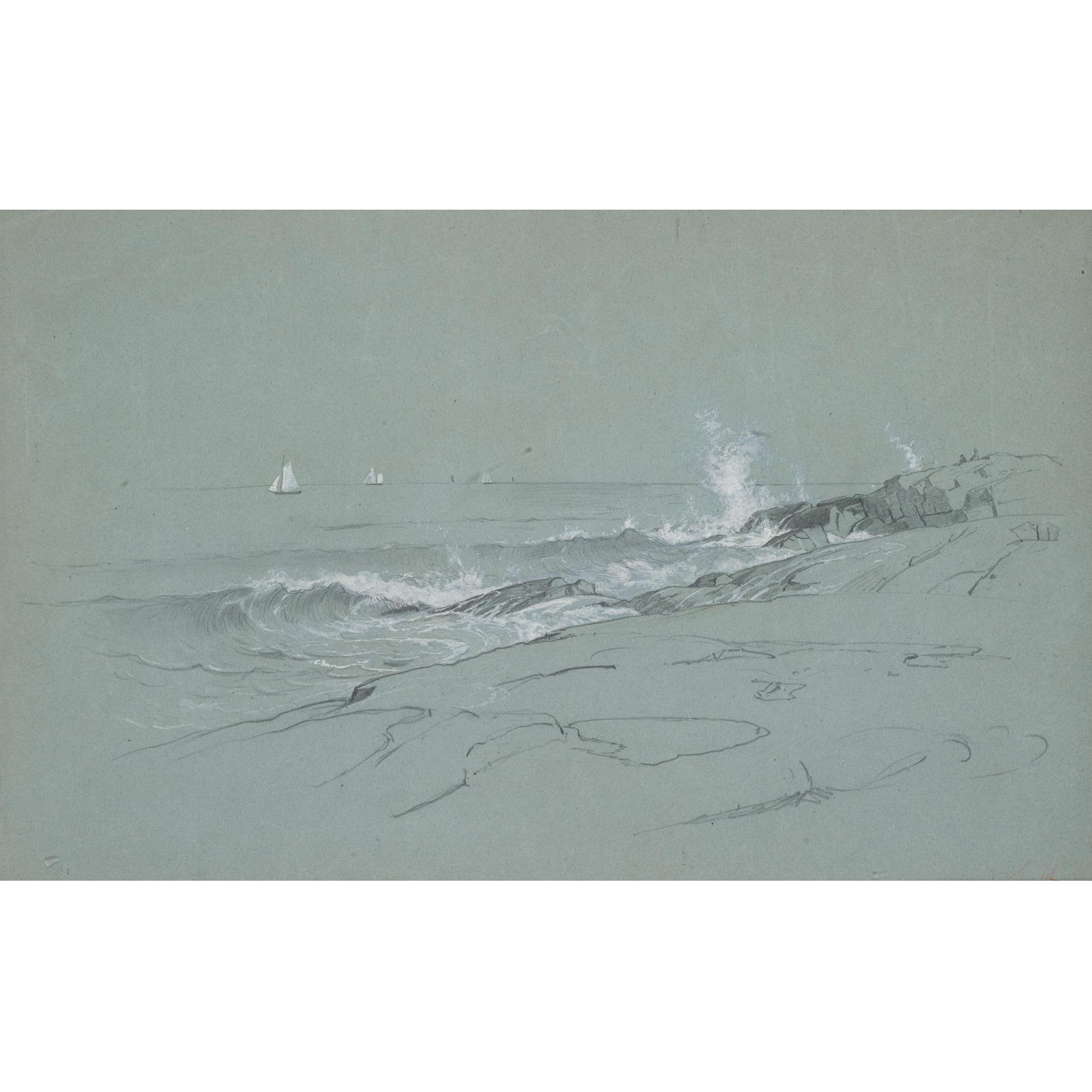 William Stanley Haseltine - Rocks Of Naragansett