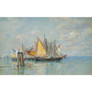 William Stanley Haseltine - Venetian Sailboats