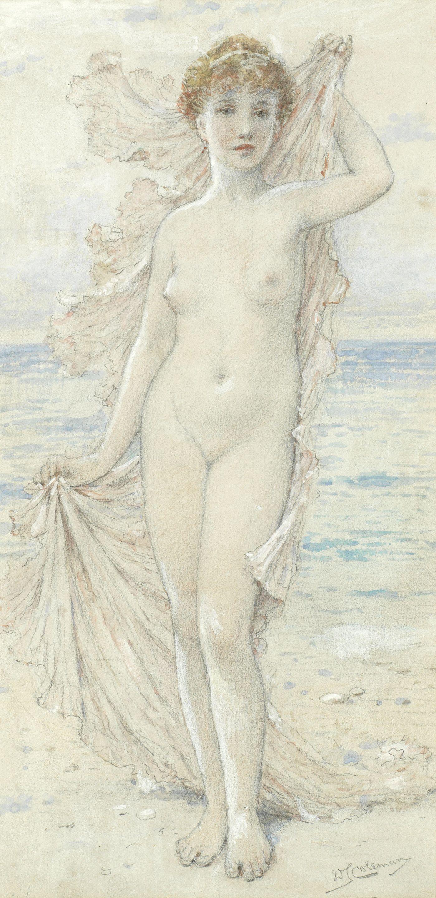 William Stephen Coleman - A Classical Bather