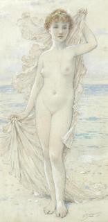 William Stephen Coleman - A Classical Bather