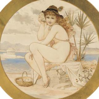 William Stephen Coleman - A water nymph