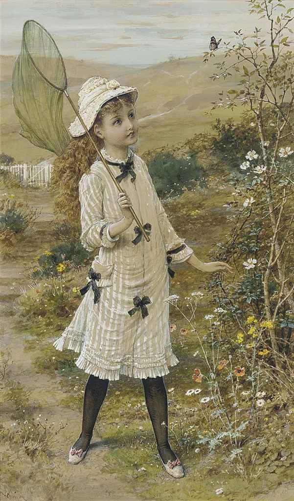 William Stephen Coleman - The young butterfly catcher