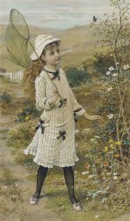 William Stephen Coleman - The young butterfly catcher
