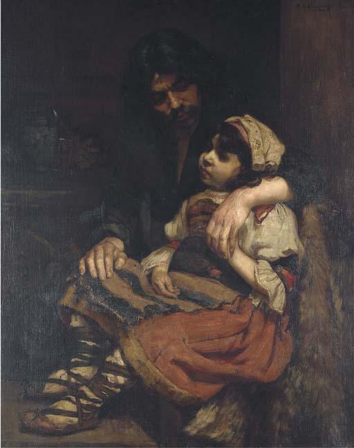 William Stewart Macgeorge, R.S.A. - His Only Treasure