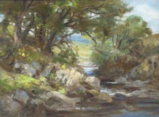 William Stewart Macgeorge, R.S.A. - In Tarff Glen