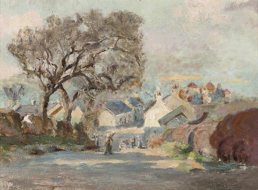 William Stewart MacGeorge, R.S.A. - Kirkcudbright From Barrhill