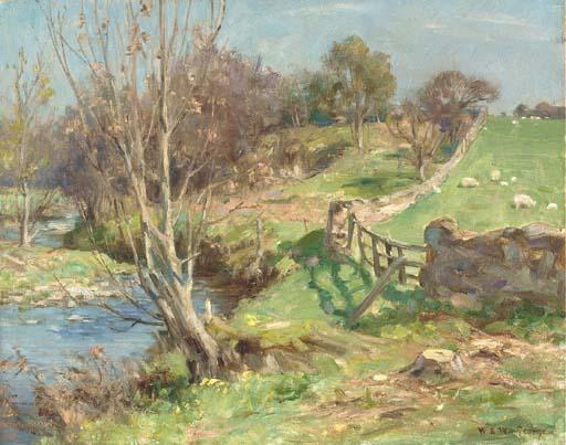 William Stewart Macgeorge, R.S.A. - Spring, Kirkcudbright