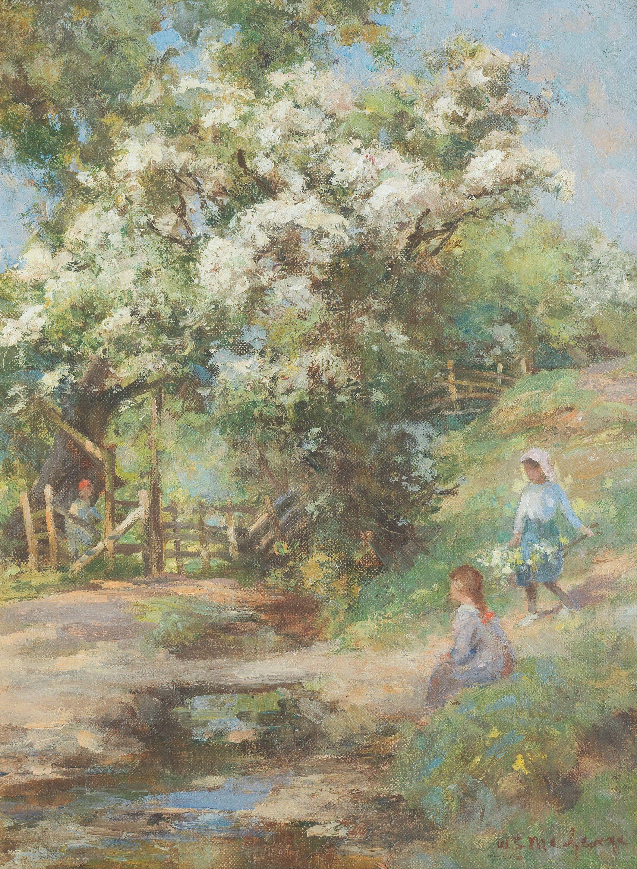 William Stewart MacGeorge, RSA - The Thorn Tree