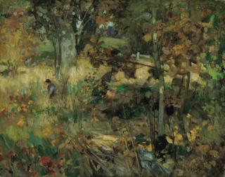 William Stewart Macgeorge - Picking Flowers