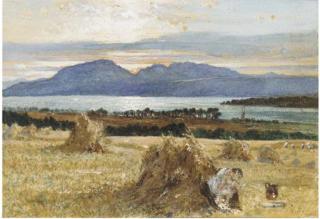 William Stewart - Arran from Bute