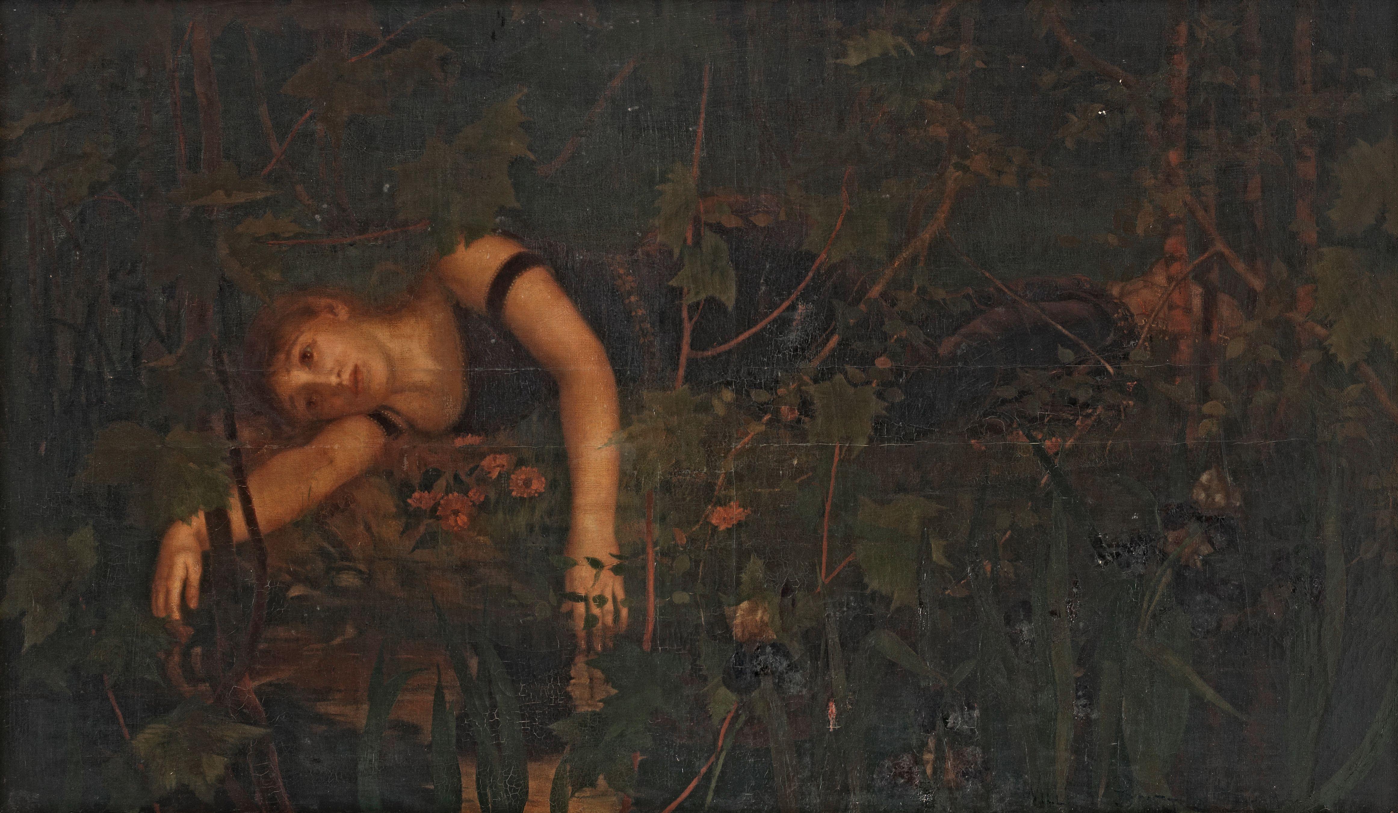 William Stott of Oldham - Ophelia