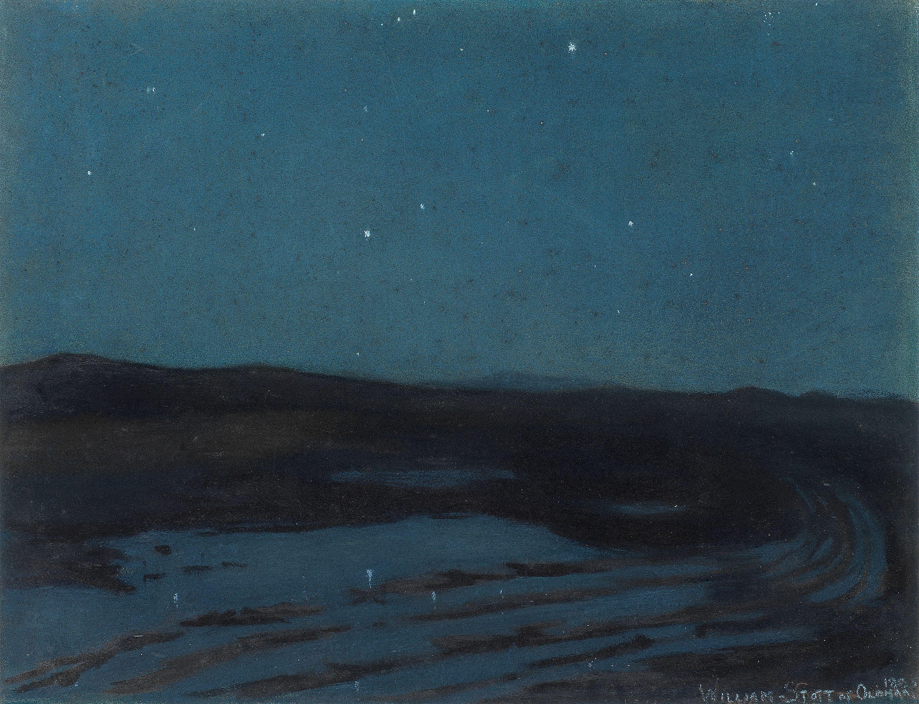 William Stott of Oldham - Starry night