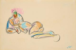 William Straube - Zwei Lagernde.