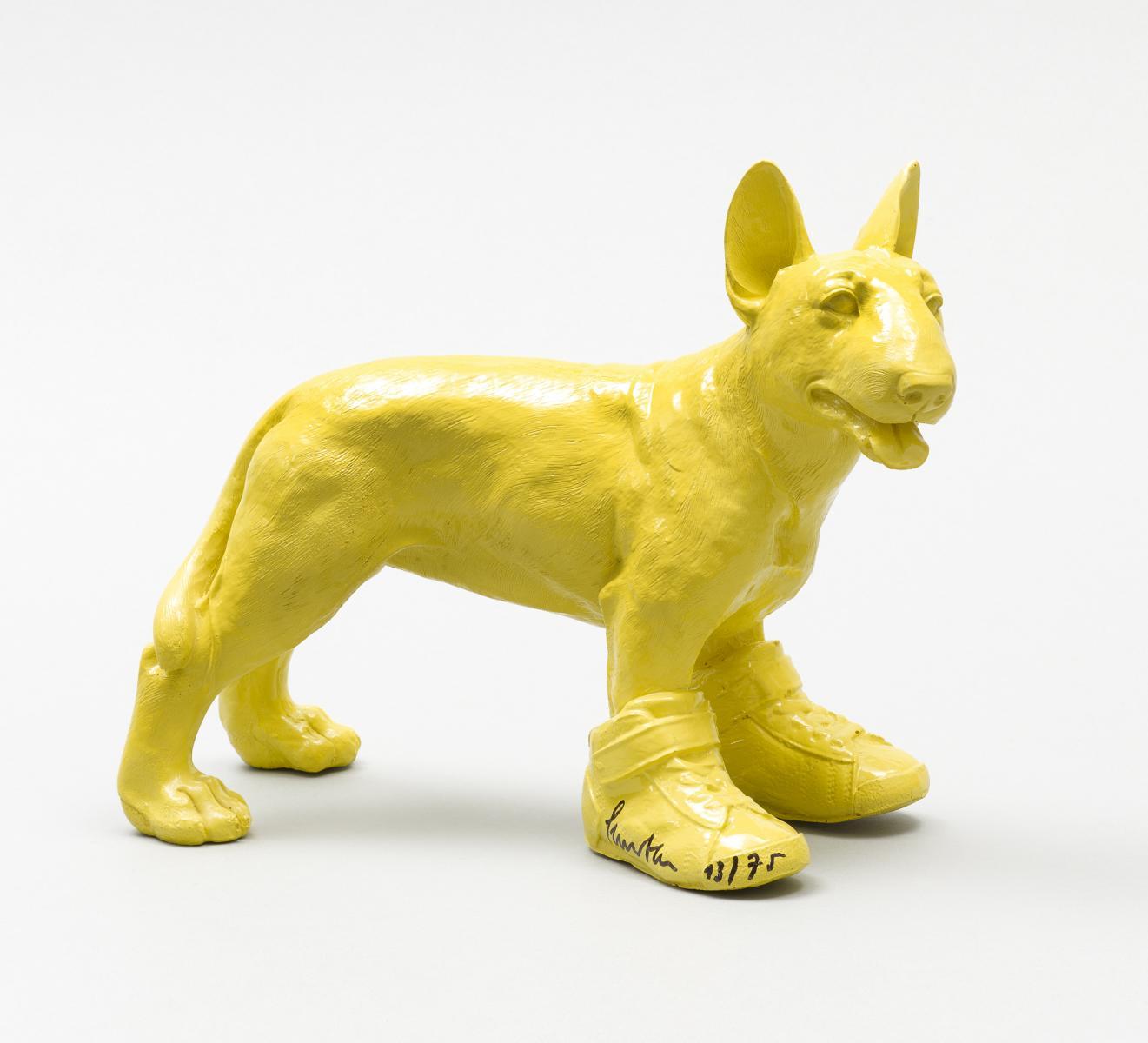 William Sweetlove - Cloned Yellow English Terrier Dog for the Olympics. Multiple