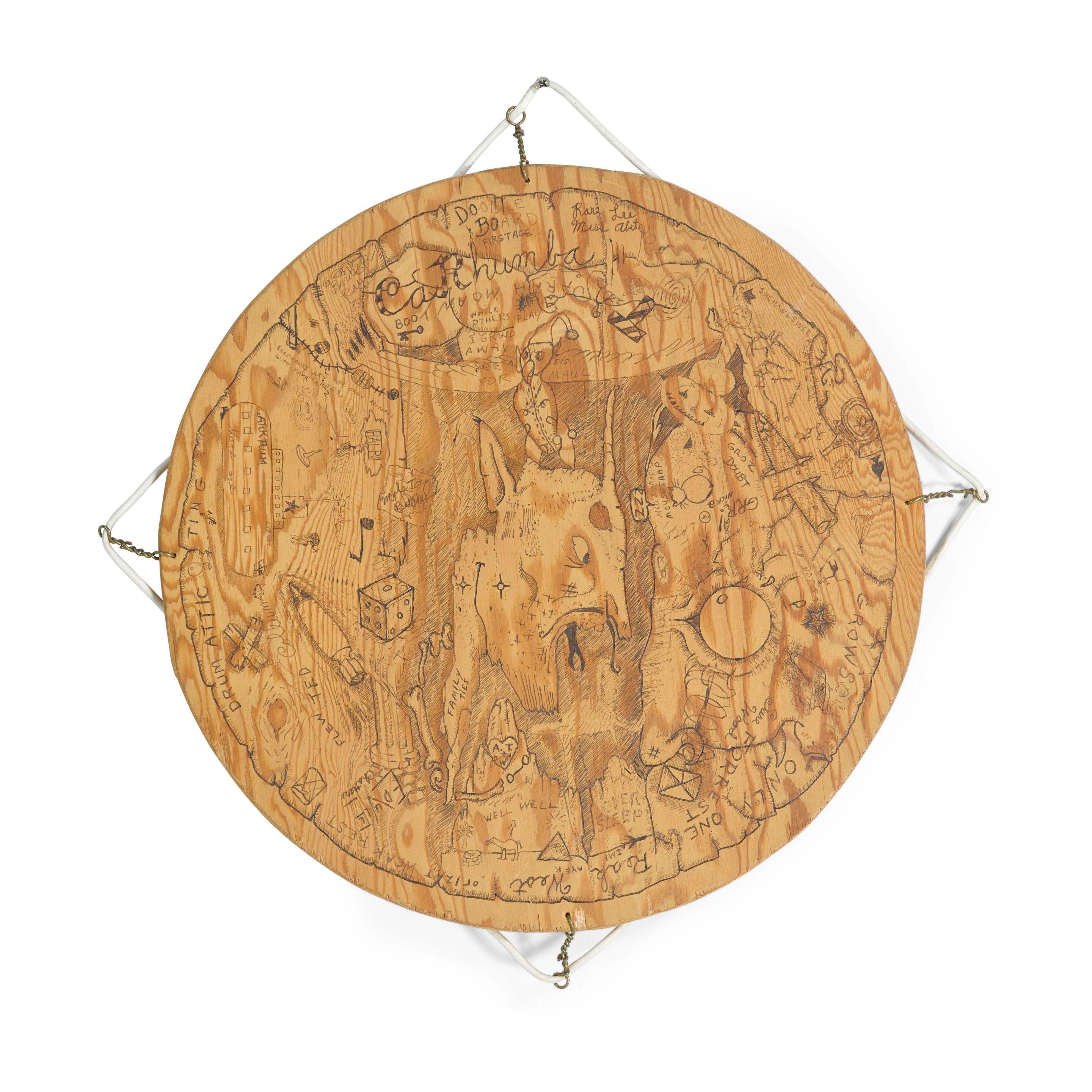 William T. Wiley - Doodle Drum, 1972