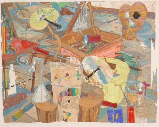 William T. Wiley - Eerie Grotto? Okini