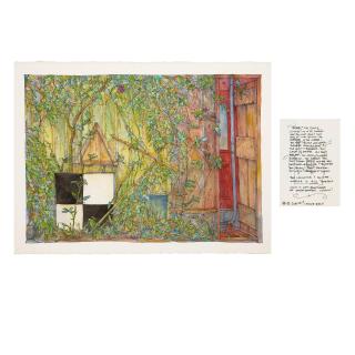 William T. Wiley - Near ? The Gate, 1987