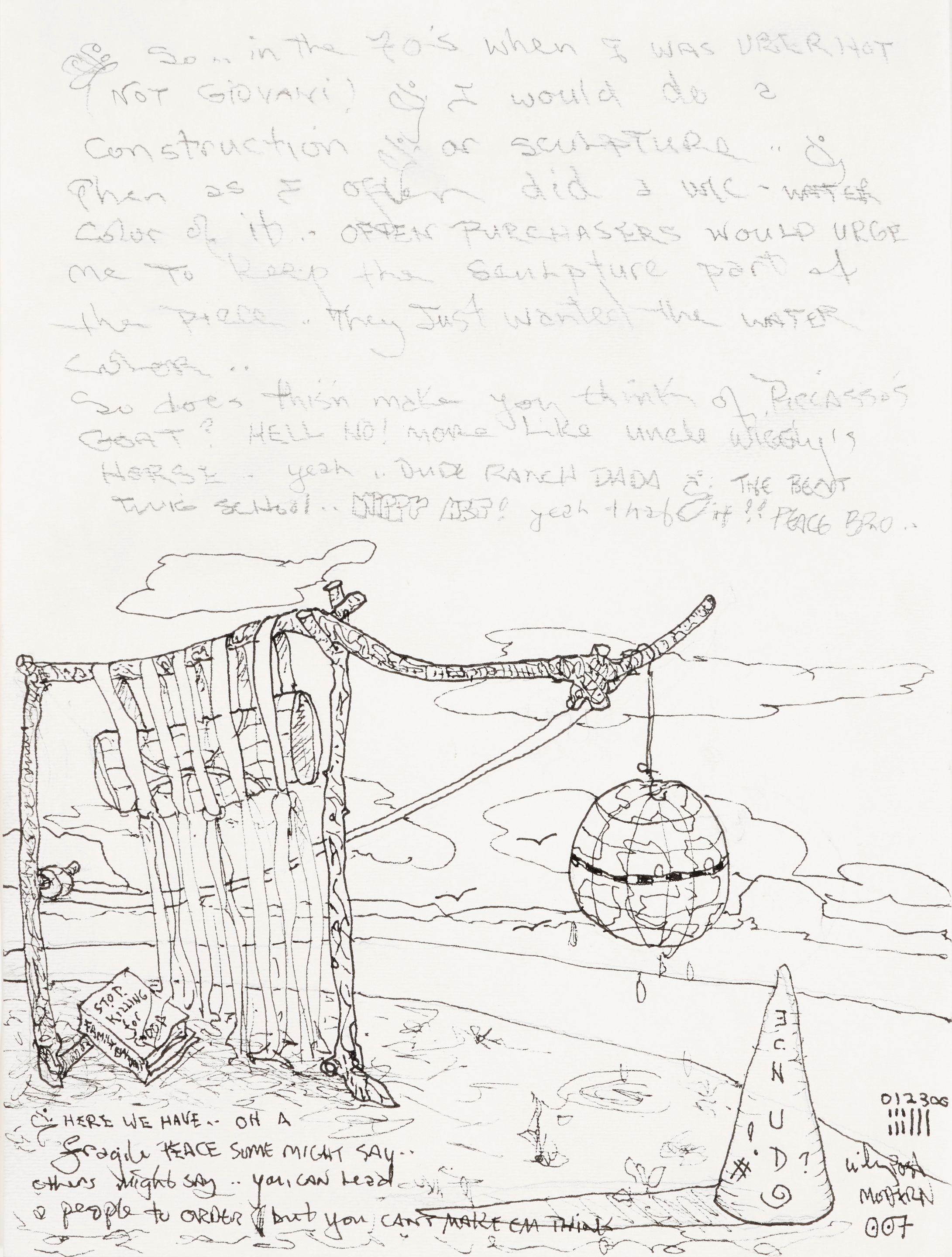 William T. Wiley - The Hearings, 2007