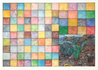 William T. Wiley - The Naked Anvil 14