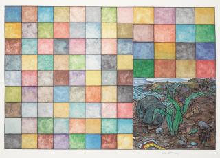 William T. Wiley - The Naked Anvil