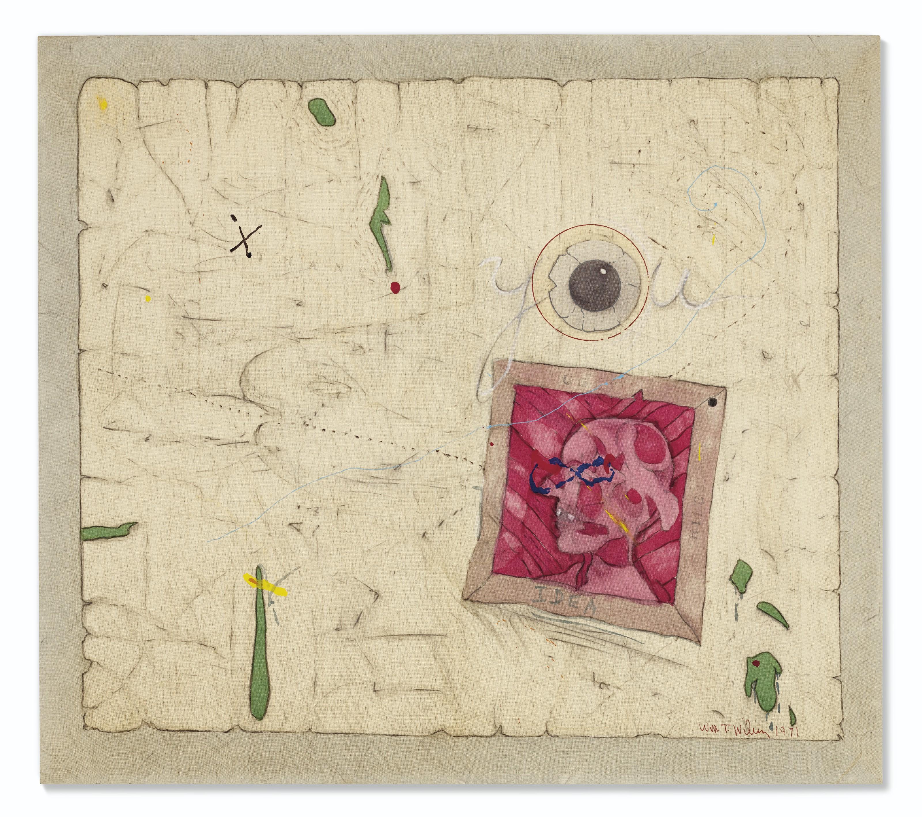 William T. Wiley - Ugly Hide\'s Ideas