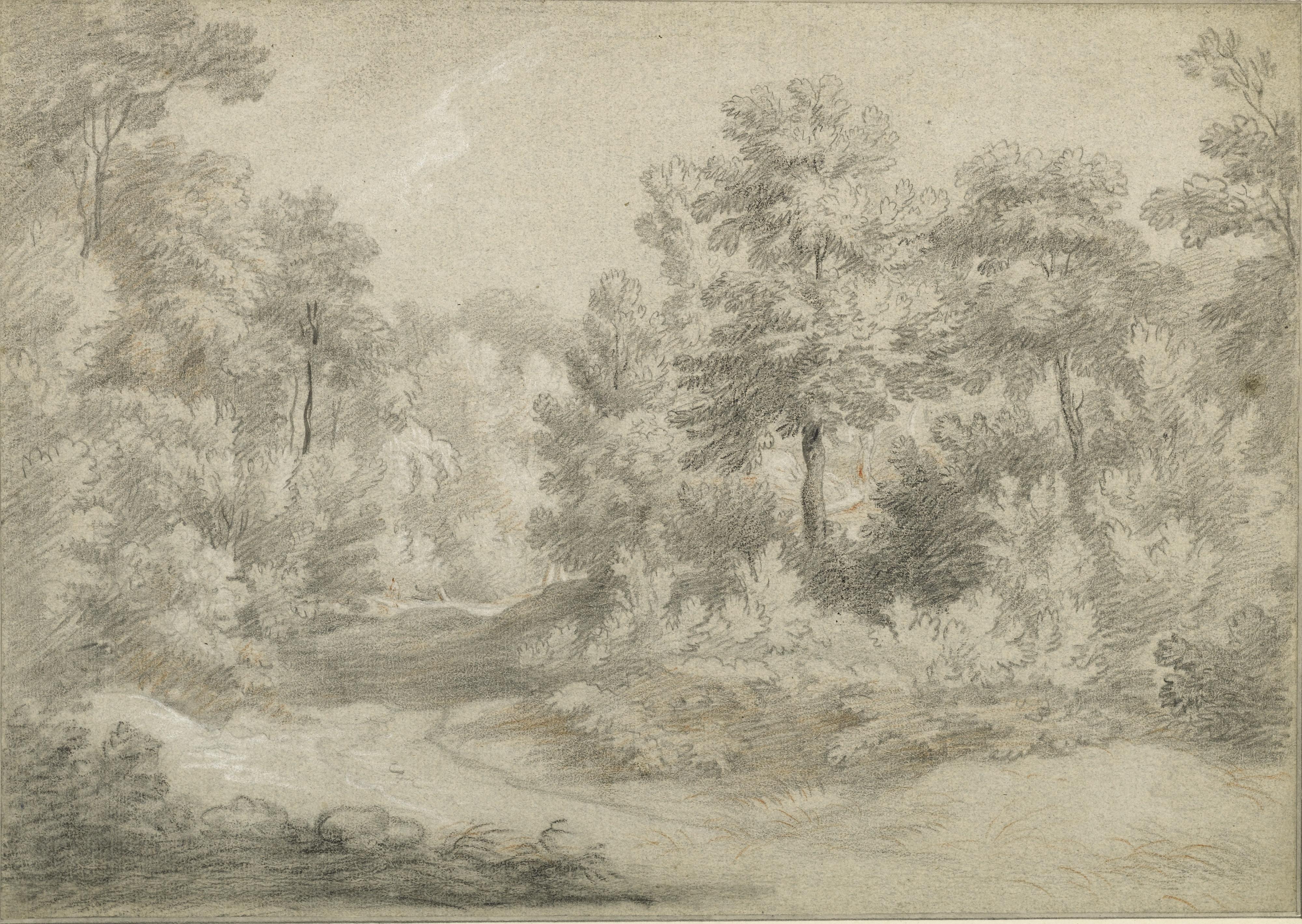 William Taverner - A Wooded Landscape